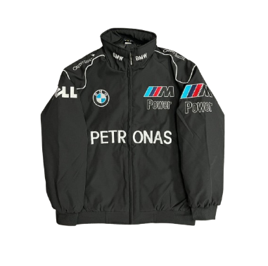 Black BMW Vintage Racing Jacket